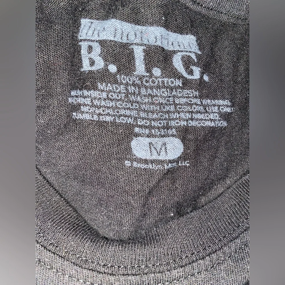 Like new Notorious B.I.G. Tshirt in Black 100% Cotton Size M